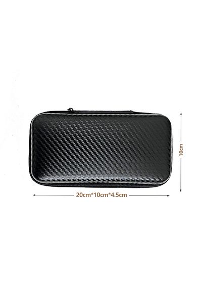 Choice 20x10x4.5cm Car Terminal Removal Hard Case Portable Storage Bag Car Repair Tool Kit Storage Carbon