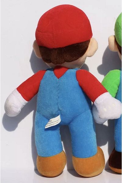 FEN TOYS مجسم سوبر ماريو القطيفة مقاس 25 سم