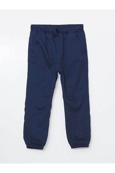 LC Waikiki Lcw Baby Navy Blue Elastic Waist Baby Boy Pants