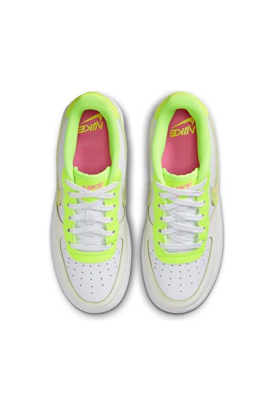 Nike Air Force 1 Lv8 Kadın Beyaz Renk Sneaker Ayakkabı (Dar Kalıp 1 Beden Büyük Alınız