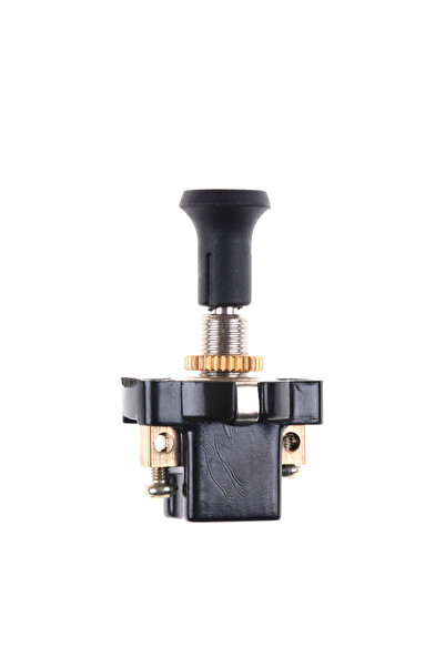 Choice مفتاح تشغيل/إيقاف عالي الأداء، يعمل بتقنية الدفع والسحب الطويل، مزود بأطراف توصيل لولبية 12 فولت