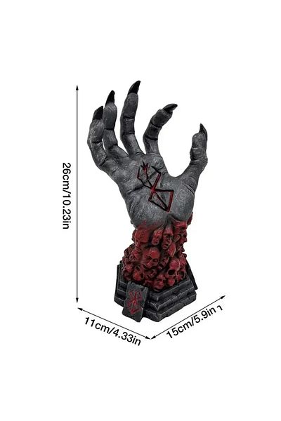 Choice Hand Only 26cm Resin Figure Statue Guts Action Anime Figurine Model Collection Desk Decoration Toys
