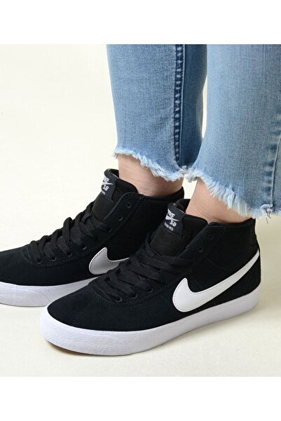 Nike Sb Bruin High Erkek Kaykay Ayakkabısı DR0126-001 (Dar Kalıp 1 Beden Büyük Alınız