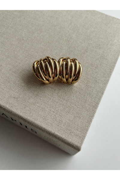 Store Gold Bombeli Küpe