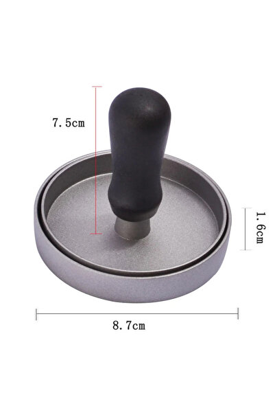 Choice مكبس صنع فطائر البرجر S غير لاصق لا يتشوه، يدوي، كرة أرز مستديرة، متين...