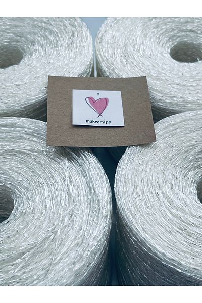 Makromİps PREMIUM TWISTED METALLIC PAPER - 250grx4 Πολυεστέρας γυαλιστερό στριφτό σχοινί τσάντας Στολίδι Σχοινί συσκευασίας