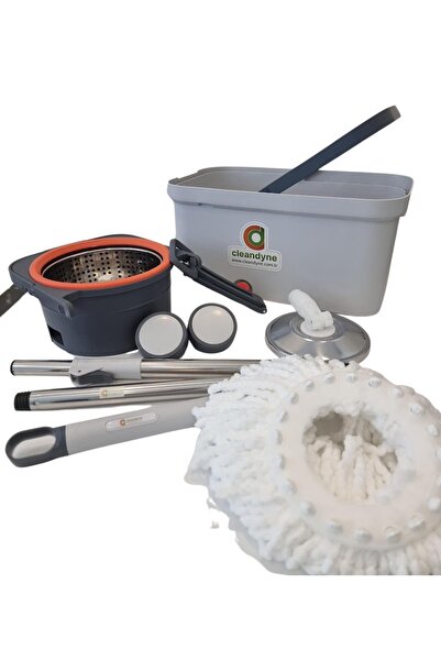 Ceymop Cleandyne Döner Başlıklı Temizlik Seti – Kirli ve Temiz Suyu Ayrıştıran Akıllı Sistem