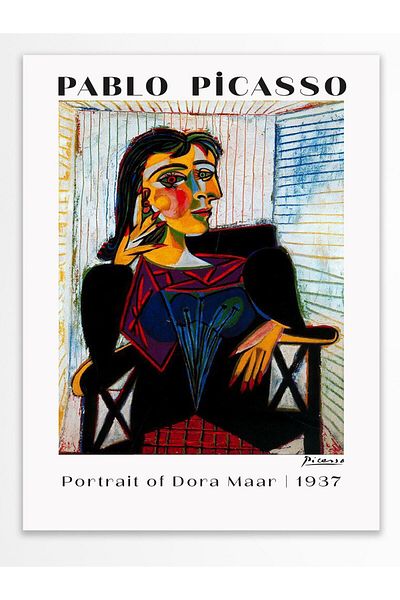 Postifull Poster de perete Pablo Picasso - Decor estetic de perete - Postere din seria de artă - Hârtie groasă