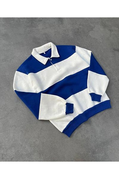YUNED Segmented3 Thread Zipper Polo Collar