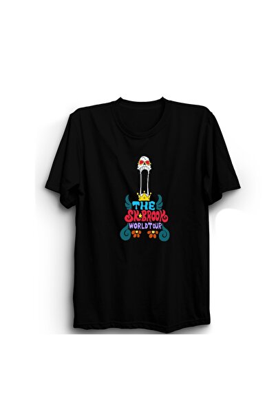 The Fame The Sk Brook, One Piece, Anime Manga Unisex 100% pamuk majica