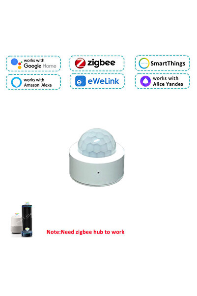 Choice 1PCS Smart Home Zigbee Human Motion Sensor Mini PIR Motion Sensor Infr...