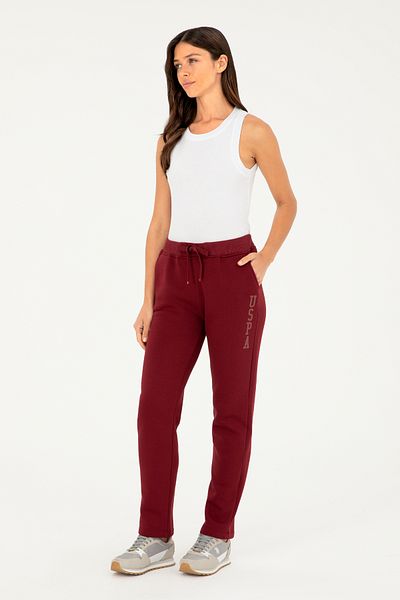 U.S. Polo Assn. Women's Burgundy Sweatpants 50272999 -Vr014