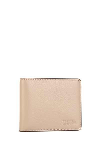 U.S. Polo Assn. Men's Beige Wallet 50298177 -Vr011