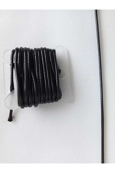 hobi duragı 2.5 Meters Waxed Korean String - 1.5 mm Thick Bracelet and Necklace String