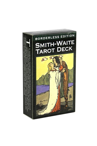 JIMMYTU Rimless Smith Waite Tarot Essential Classics for Beginners Centennial Tabletop Game