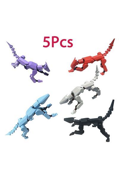 Choice Gou-5-1 Multi Joint Deformable Robot Movable Creative Puzzle Block Articulated Dog Puzzle Hands-on T