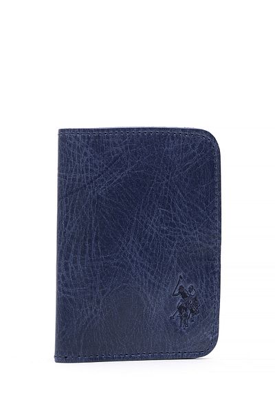 U.S. Polo Assn. حامل بطاقات باللون الأزرق الداكن للرجال 50298176 -VR033