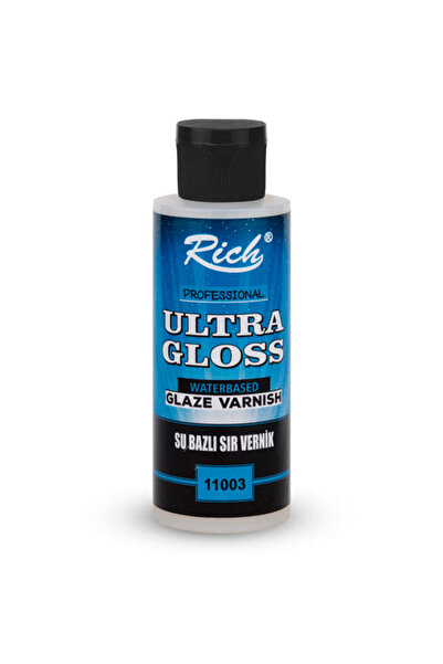 Rich Ultra Gloss Su Bazlı Parlak Sır Vernik 120cc.