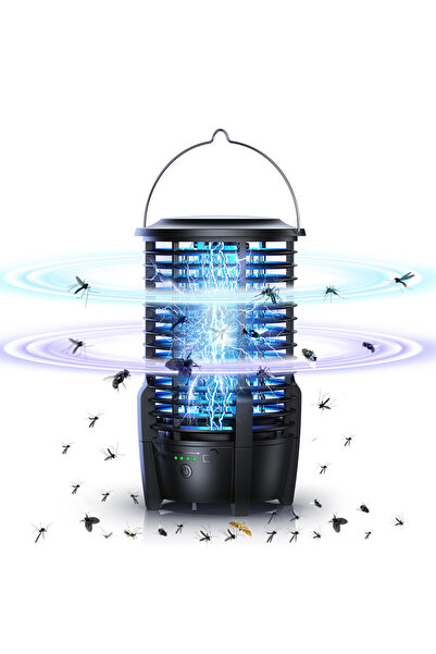 Choice black Bug Zapper Outdoor with LED Light 2000V Electric Mosquito Zapper Plug in Mosquito Killer for Y