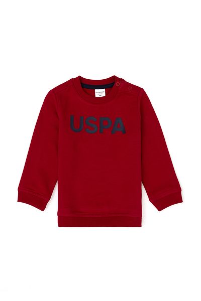 U.S. Polo Assn. Red Baby Boy Sweatshirt - Basic Model50276002-vr030