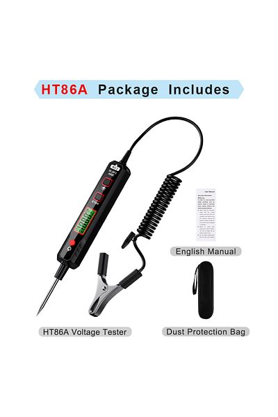 Choice Ht86a Ht86a 100v Car Voltage Detector Pen Non-contact Adjustable Dc Voltage Backlight Tester Car Fau