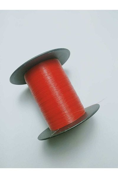 Eskişehir hobi sanat 500 Meters Red Ghost Rope 0.10 mm Fish Tape