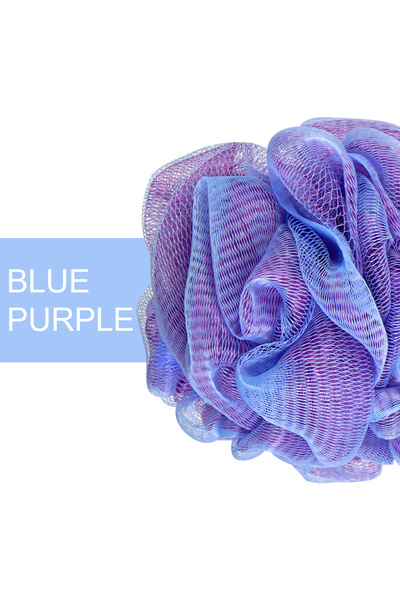 Choice1 إسفنجة استحمام شبكية زرقاء MY03-blue-1، إسفنجة استحمام، كرات فقاعية، ...