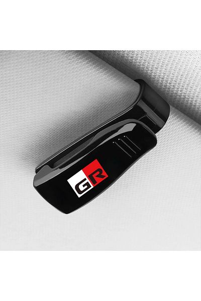 Choice For GR 2 Car Sunglass Holder Auto Accessories For TOYOTA GR Yaris Sport Gazoo Racing Corolla Supra 8