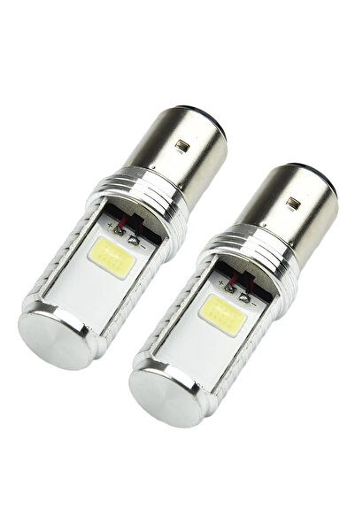 Choice1 مصباحان أماميان BA20D، مصباحان أماميان H6 LED للدراجات النارية، تحويل...