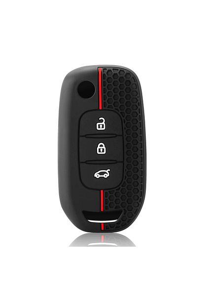 Choice 3 Buttons Silicone Car Remote Key Case Cover For Renault Sandero Stepway Logan 2 Clio 5 Arkana Captu
