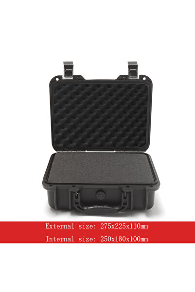 Choice 2518 Black Portable Plastic Safety Protection Box Instrument Case Camera Equipment Waterproof Shockp