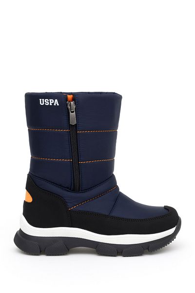 U.S. Polo Assn. Boy's Navy Blue Boots 50277232 -Vr033