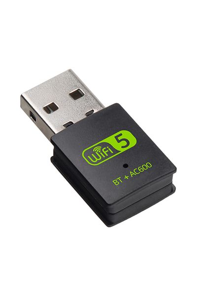 Choice Wifi 5 600m Dual-band Wireless Network Card Drive Free 5g High-speed Computer Wifi Receiver Usb Blue