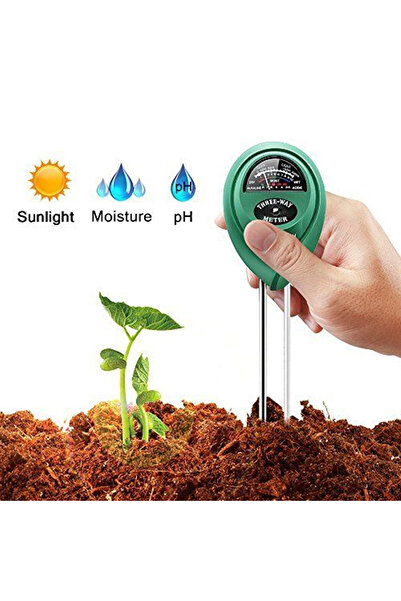 Choice 3 In1 Moisture Sunlight PH Meter Soil Water Acidity Humidity Light PH Test Garden Plants Flowers ...