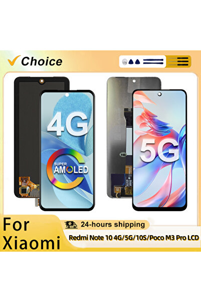 Choice1 شاشة OLED بإطار بتقنية 5G لهاتف Redmi Note 10 5G، شاشة LCD M2103K19G،...