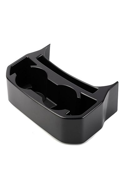 Shineka ABS Car Rear Seat Water Cup Holder Mount Storage Box Organizer for Jeep Wrangler JL Gladiator JT ...
