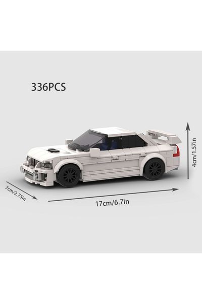 Choice M10461 Famous Supercar Racing Sports Car Vehicle City Speed Champion Moc Tommi Makinen Edition Build