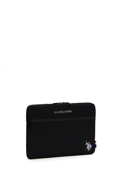 U.S. Polo Assn. حقيبة كمبيوتر محمول رمادية 50298707 -vr024