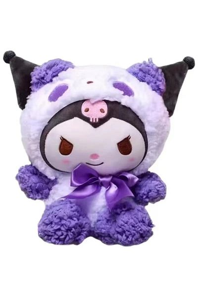 Choice 25cm-1 Kawaii 25cm Sanrio Jade Dog Kuromi Dressing Doll Doll Plush Toy Stuffed Animal Patung Dolls B