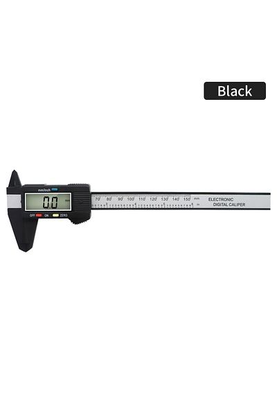 Choice Black Digital Vernier Caliper 0-150mm Ruler Electronic Micrometer Ruler Depth Measuring Tool Gauge I