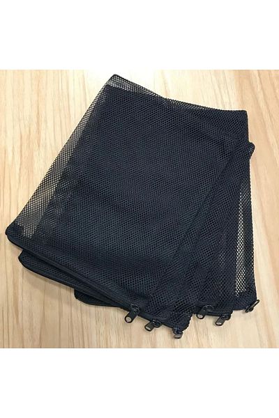 Choice 16x22cm Black 10pcs Filter Net Bag Mesh Bag Acquarium Pond For Bio Ball Carbon Media Ammonia Aquariu