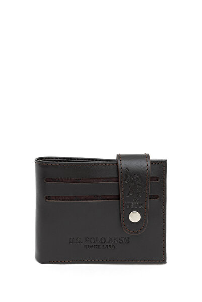 U.S. Polo Assn. محفظة رجالية باللون البني 50279248-VR029