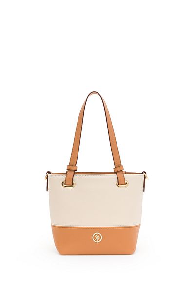 U.S. Polo Assn. Geantă de umăr crem pentru femei 50279407 -VR071