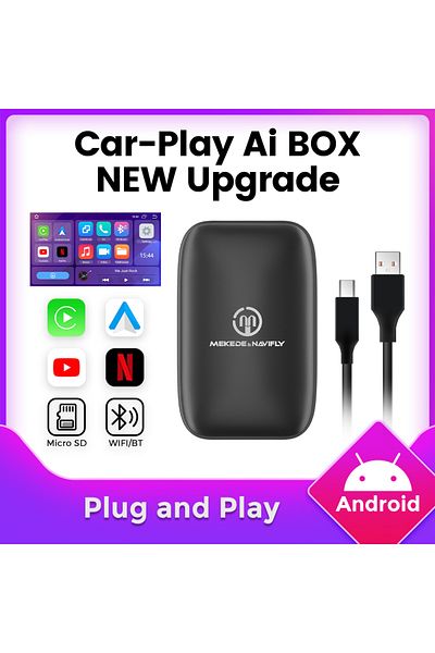 Choice Original Car Screen Upgrade For Universal AI BOX Wireless Carplay Plug And Play For Netflix Iptv ...