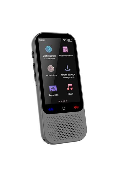 Choice black S80 Pro Portable Language Translator Device with 138 Languages Voice Translating 16 Offline Tr