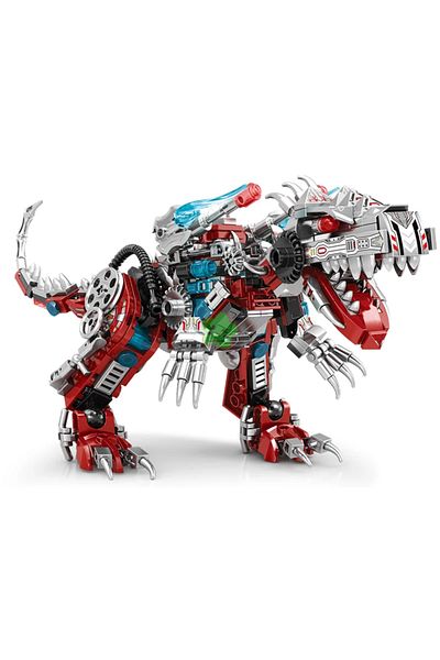 Choice 2IN1 Jurassic Mechanical Indominus Rex Dinosaur World Model Building Blocks City Fighter Dino Par...