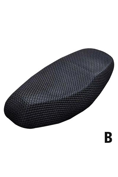 Choice B Motorcycle 3d Mesh Fabric Anti-skid Pad Scooter Seat Cover Electric Cushion Bike Seat Breathable .