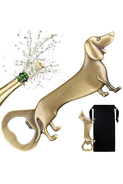 Choice Bronze 3403 Dachshund Bottle Opener Beer Gifts for Men Women Sausage D...