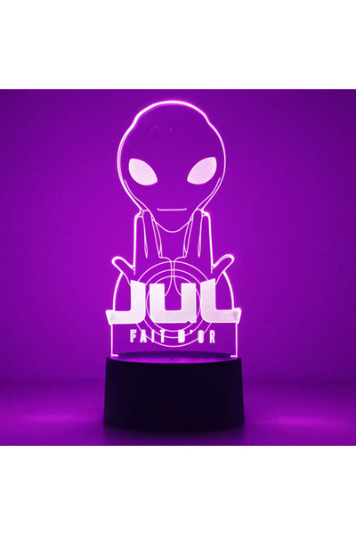 Choice BROWN Black Base No Remote LED Night Light Celebrity JUL for Fans Bedr...