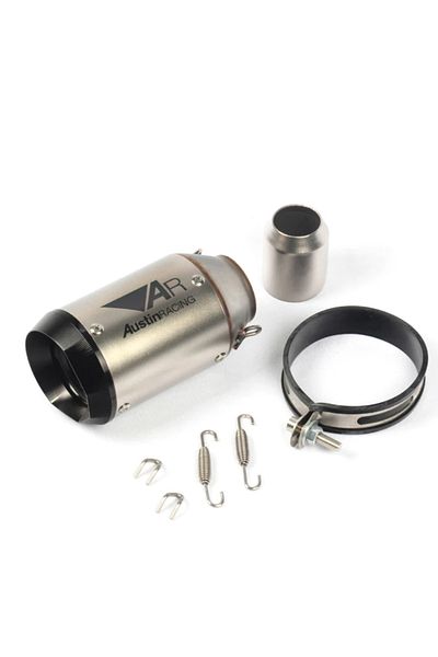 Choice Type C 51mm Universal Slip On Motorcycle Gp Exhaust Cnc Carbon Fiber Escape Muffler For Kawasaki Z90